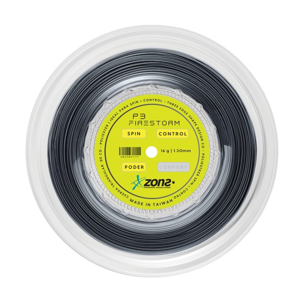 Rollo de Cuerdas Zons Firestorm 16 1.30 Negro New