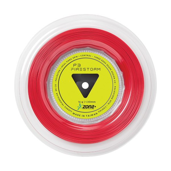 Rollo de Cuerdas Zons Firestorm 16 1.30 Rojo New