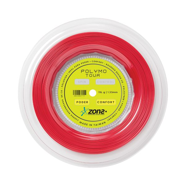Rollo de Cuerdas Zons Polymo Tour 15L Rojo New