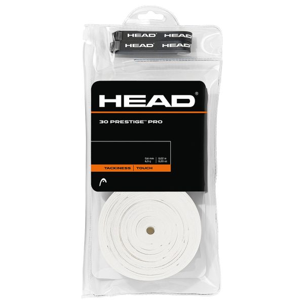 Head Prestige Pro Overgrip 30 Pack Blanco