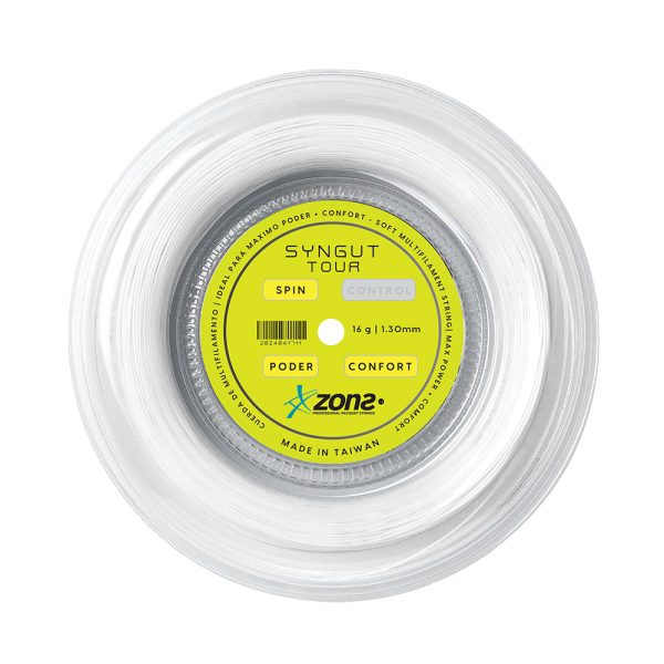 Rollo de Cuerdas Zons Syngut Tour 16 1.30 Blanco