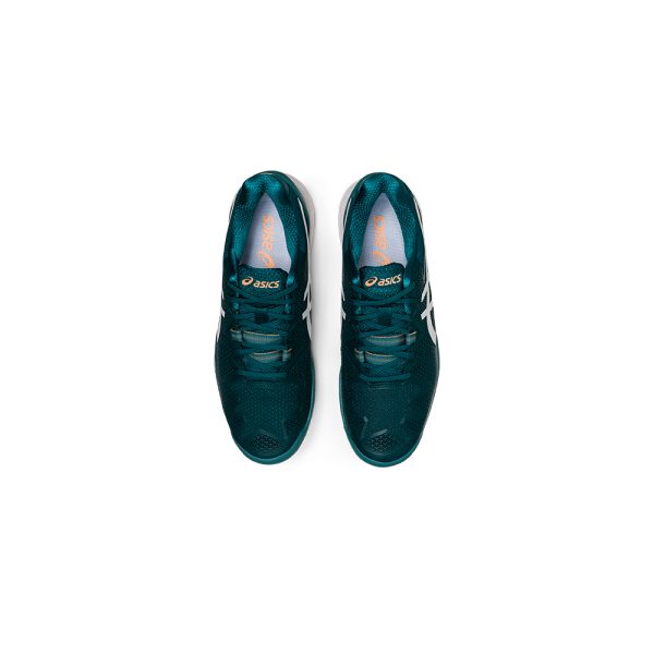 Asics Gel Resolution 8 Clay Velvet Pine/Blanco New