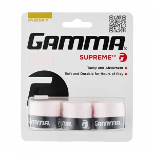 Paquete 3 Unidades Overgrip Gamma Supreme Rosado