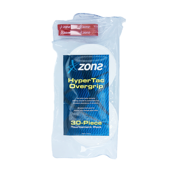 Zons Hypertack Overgrip Blanco 30 Unidades New