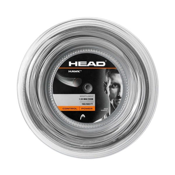 Head Hawk 1.30 Gris 200M Rollo