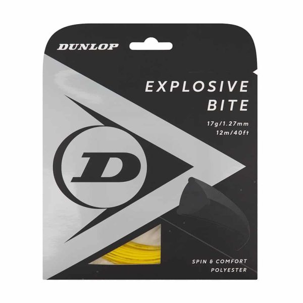 Set de Cuerdas Dunlop Explosive Bite 17 1.25 Amarillo New