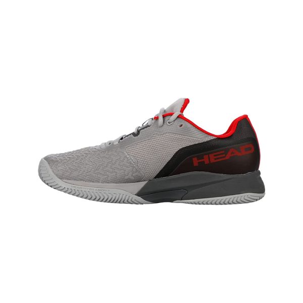 Head Revolt Pro 3.5 Gris Rojo New