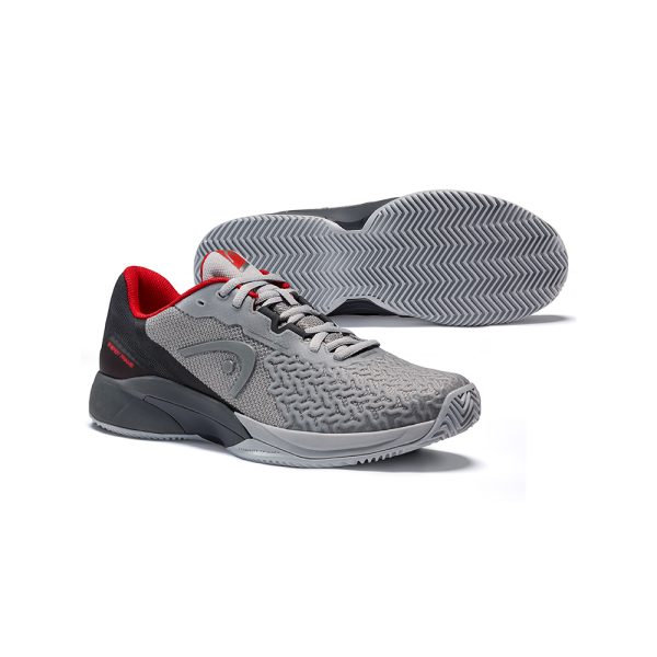 Head Revolt Pro 3.5 Gris Rojo New