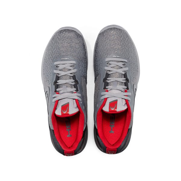 Head Revolt Pro 3.5 Gris Rojo New