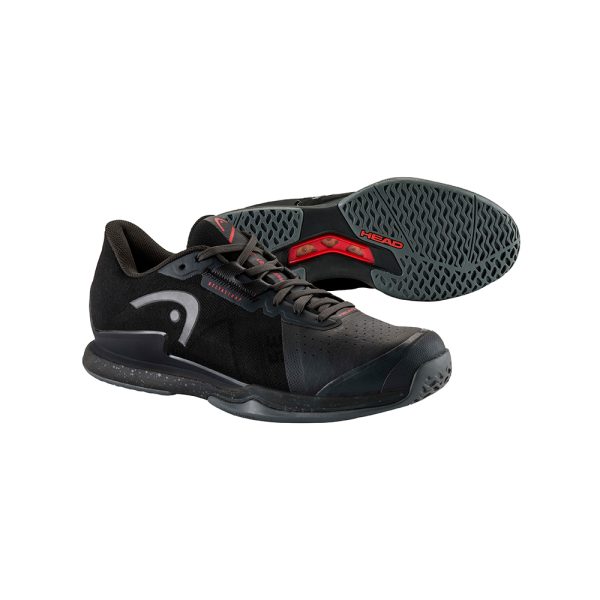 Head Sprint Pro 3.5 Negro Gris New
