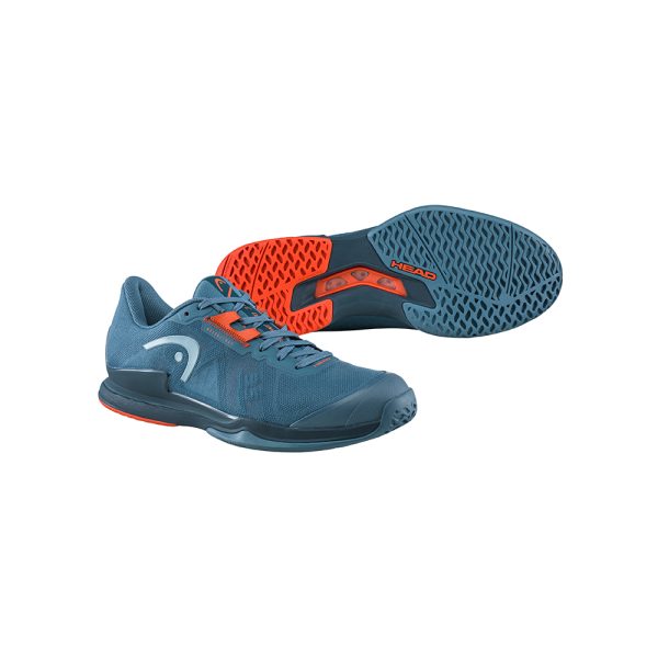 Head Sprint Pro 3.5 Azul Naranja New