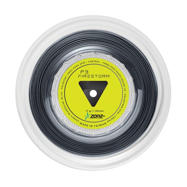 Rollo de Cuerdas Zons Firestorm 17 1.25 Negro New