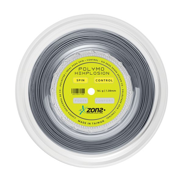 Rollo de Cuerdas Zons Polymo Hexplosion 16L/1.28 Gris New