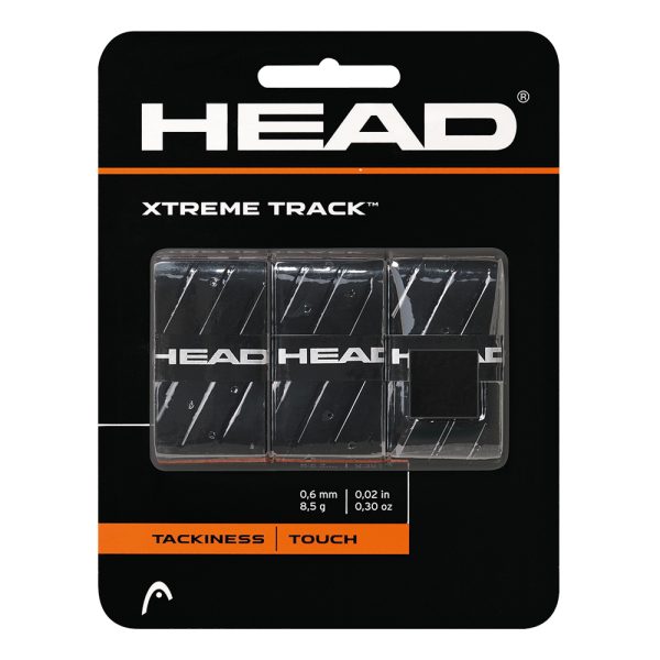 Head Xtreme Track Overgrip 3 Pack Negro