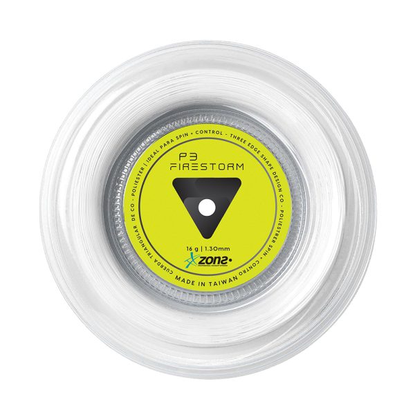 Rollo de Cuerdas Zons Firestorm 16 1.30 Blanco New