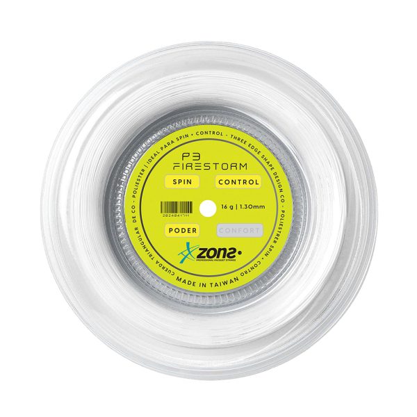 Rollo de Cuerdas Zons Firestorm 16 1.30 Blanco New