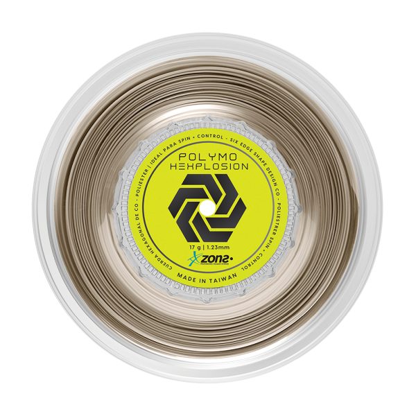 Rollo de Cuerdas Zons Polymo Hexplosion 17/1.23 Dorado New