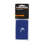 Muñequera Head Wristband Larga Azul Neon 2 Unidades New