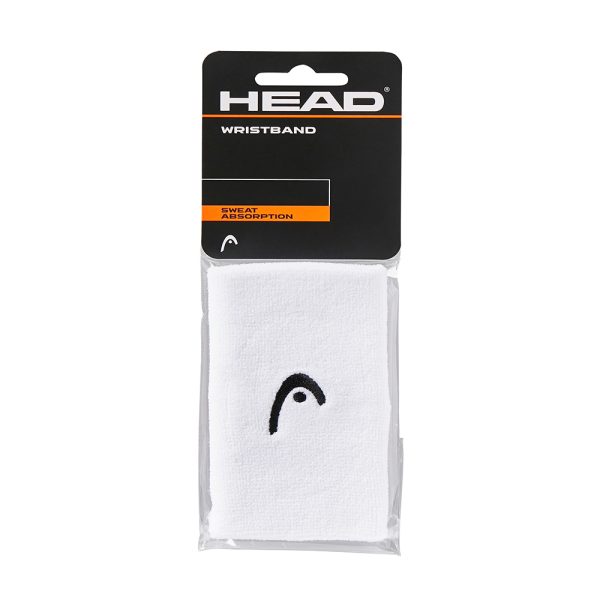 Muñequera Head Wristband Larga Blanco 2 Unidades New