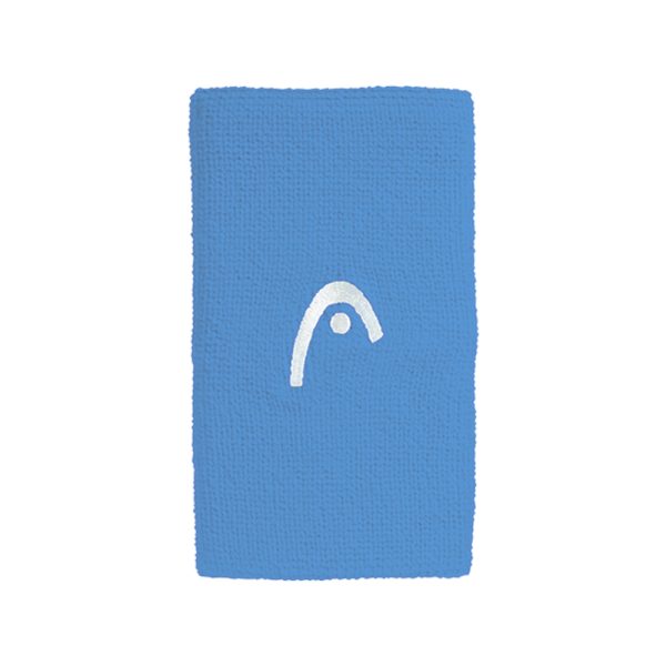 Muñequera Head Wristband Larga Celeste 2 Unidades New