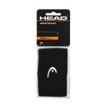 Muñequera Head Wristband Larga Negro 2 Unidades New