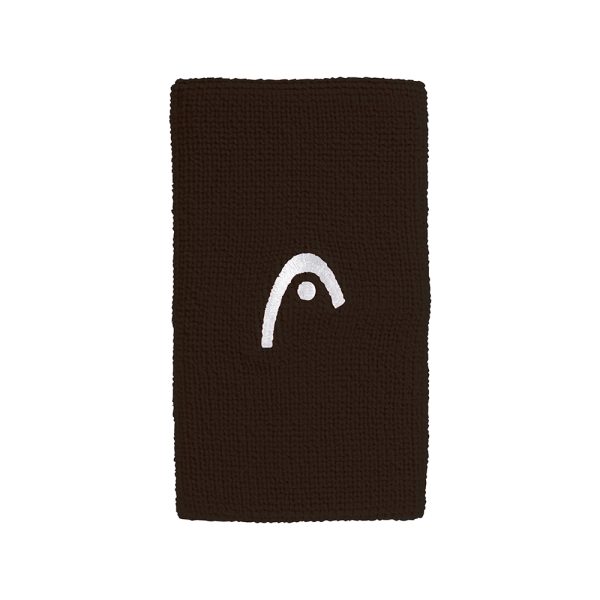 Muñequera Head Wristband Larga Negro 2 Unidades New