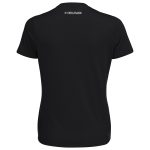 Head Club T-Shirt Camiseta Negro Mujeres