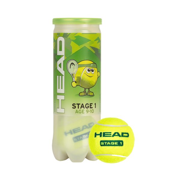 Head TIP Green Stage 1 Tubo 3 Pelotas