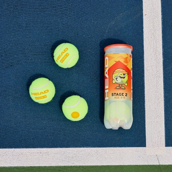 Head Stage 2 Orange Tubo 3 Pelotas