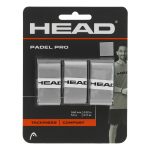 Head Padel Pro Overgrip 3 Pack Gris
