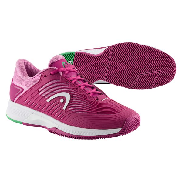 Head Revolt Pro 4.5 Clay Mujer Fucsia