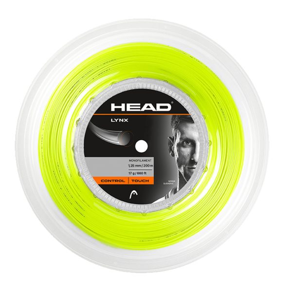 Head Lynx 1.25 Amarillo 200M Rollo