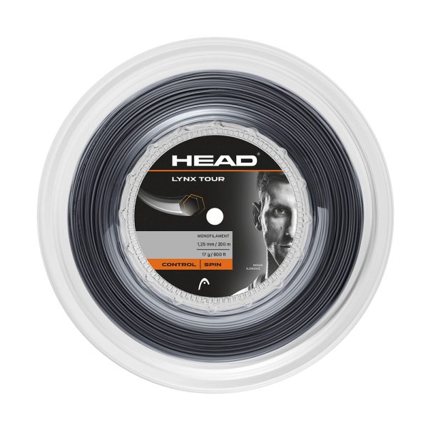 Head Lynx Tour 1.25 Negro 200M Rollo