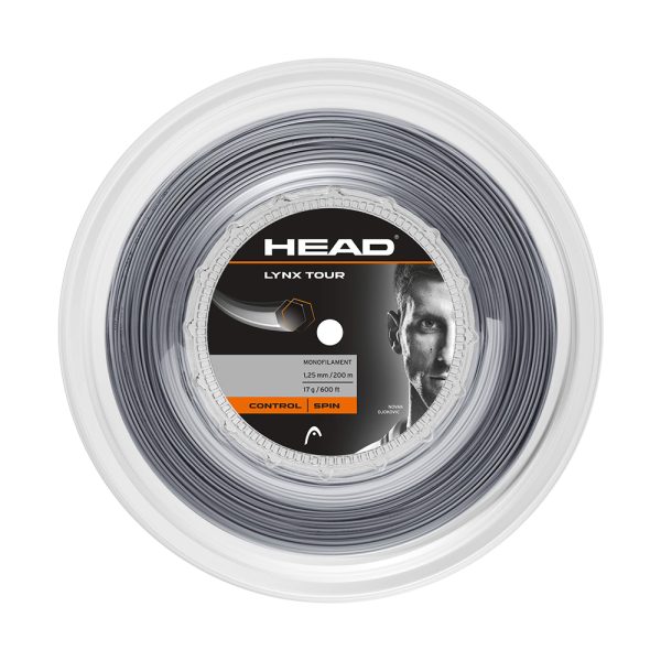 Head Lynx Tour 1.25 Gris 200M Rollo